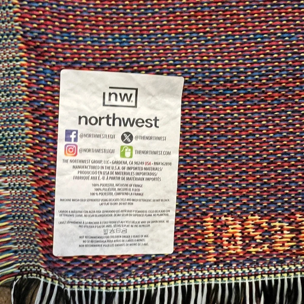 Gilmore Girls Stars Hollow Woven Tapestry Throw Blanket Northwest Group Postcard